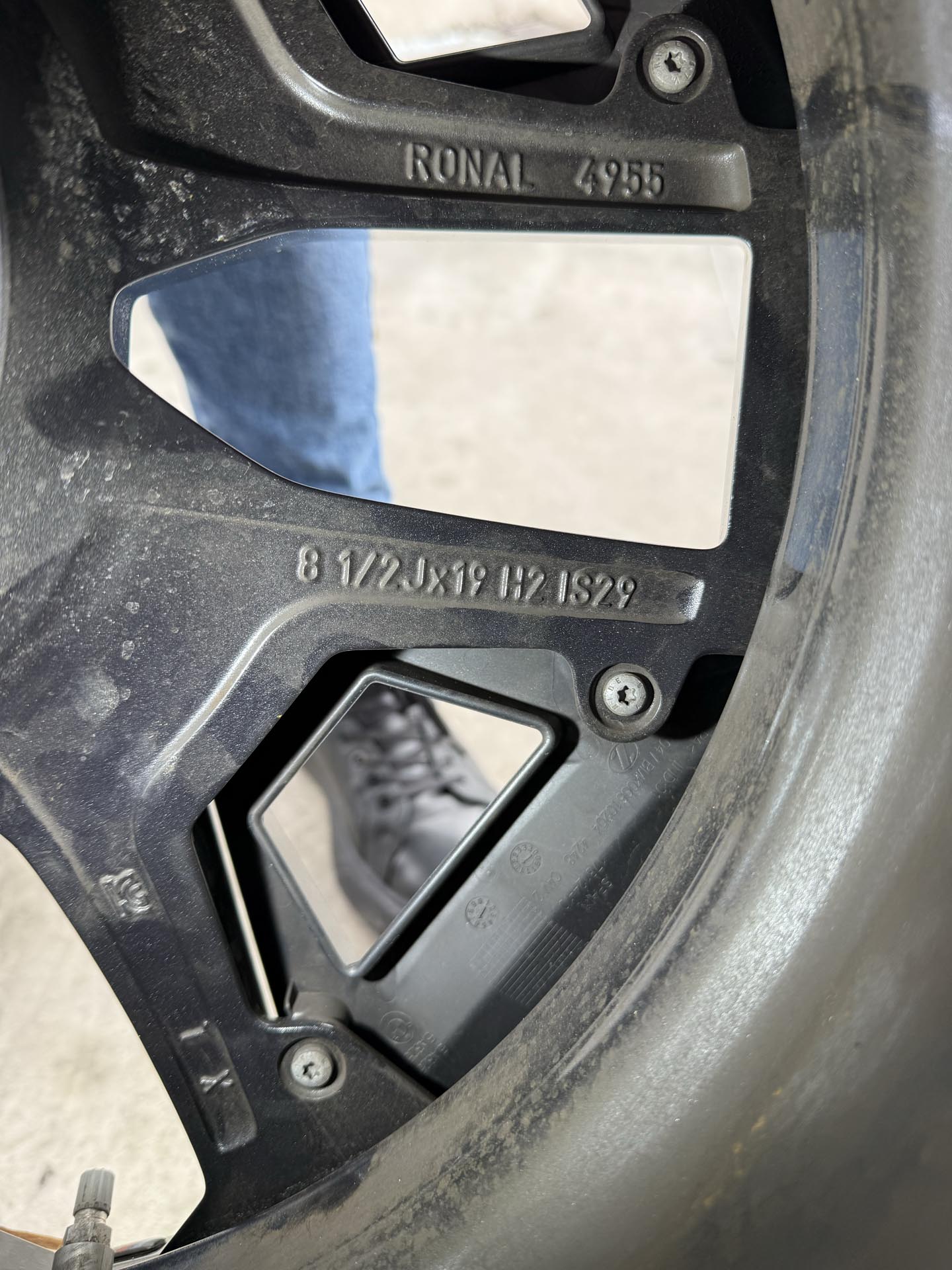 Set Roti Originale BMW 19" RONAL 5A32408